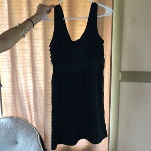 Large exileration ruffled dress